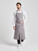 Verona Classic Schlitz Bag - Latzschürze 110 x 75 - pale grey